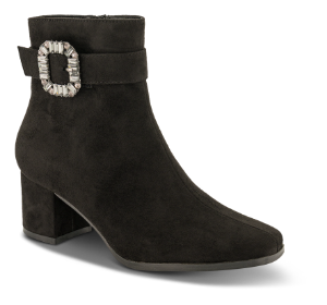 B&CO Kort damestøvle Sort